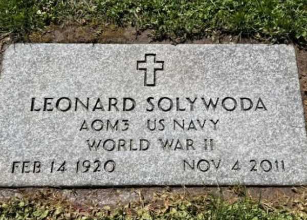 Fully restored and deep-cleaned condition of granite flush grave marker in Connecticut after Tending service